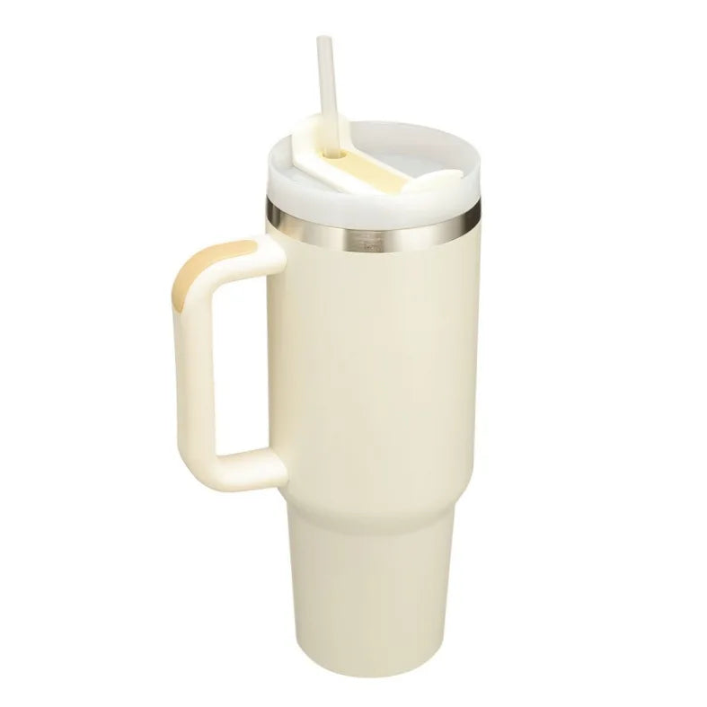 40oz H2.0 Stainless Steel Vacuum Insulated Tumbler with Lid and Straw for Water. Iced Tea or Coffee