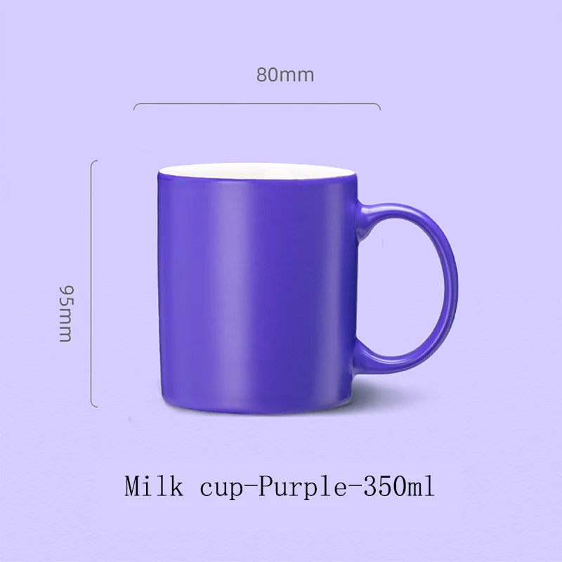 Very cool Ceramic Cups of Different Colors Bone China MUG OEM for drinking water
