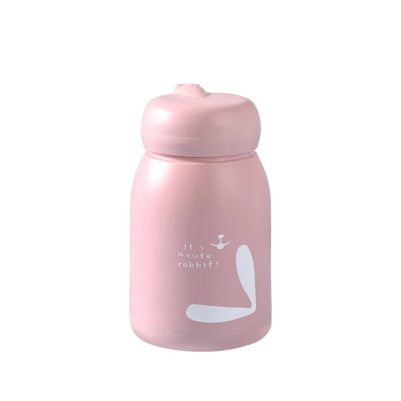 High Quality Cute Glass Water Cup Portable Cup Silicone Cover Anti Drop and Anti Scald with a Lid