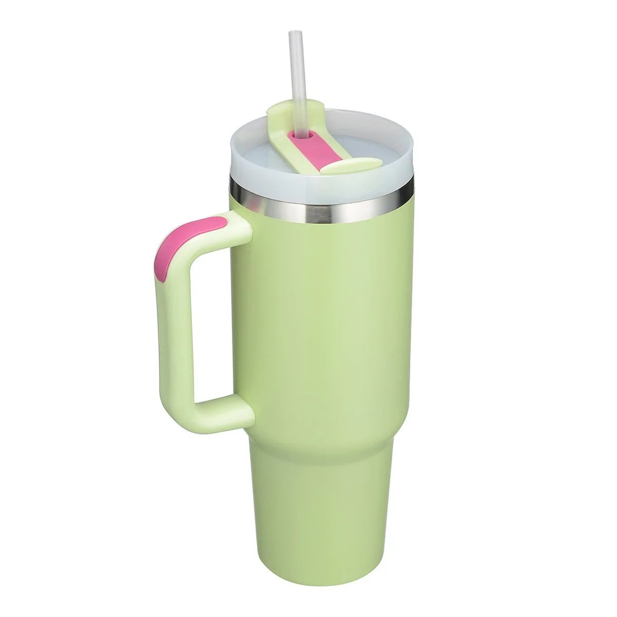 40oz H2.0 Stainless Steel Vacuum Insulated Tumbler with Lid and Straw for Water. Iced Tea or Coffee
