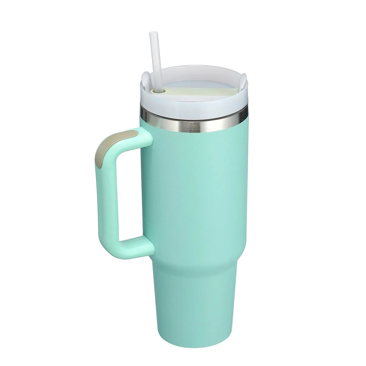 40oz H2.0 Stainless Steel Vacuum Insulated Tumbler with Lid and Straw for Water. Iced Tea or Coffee