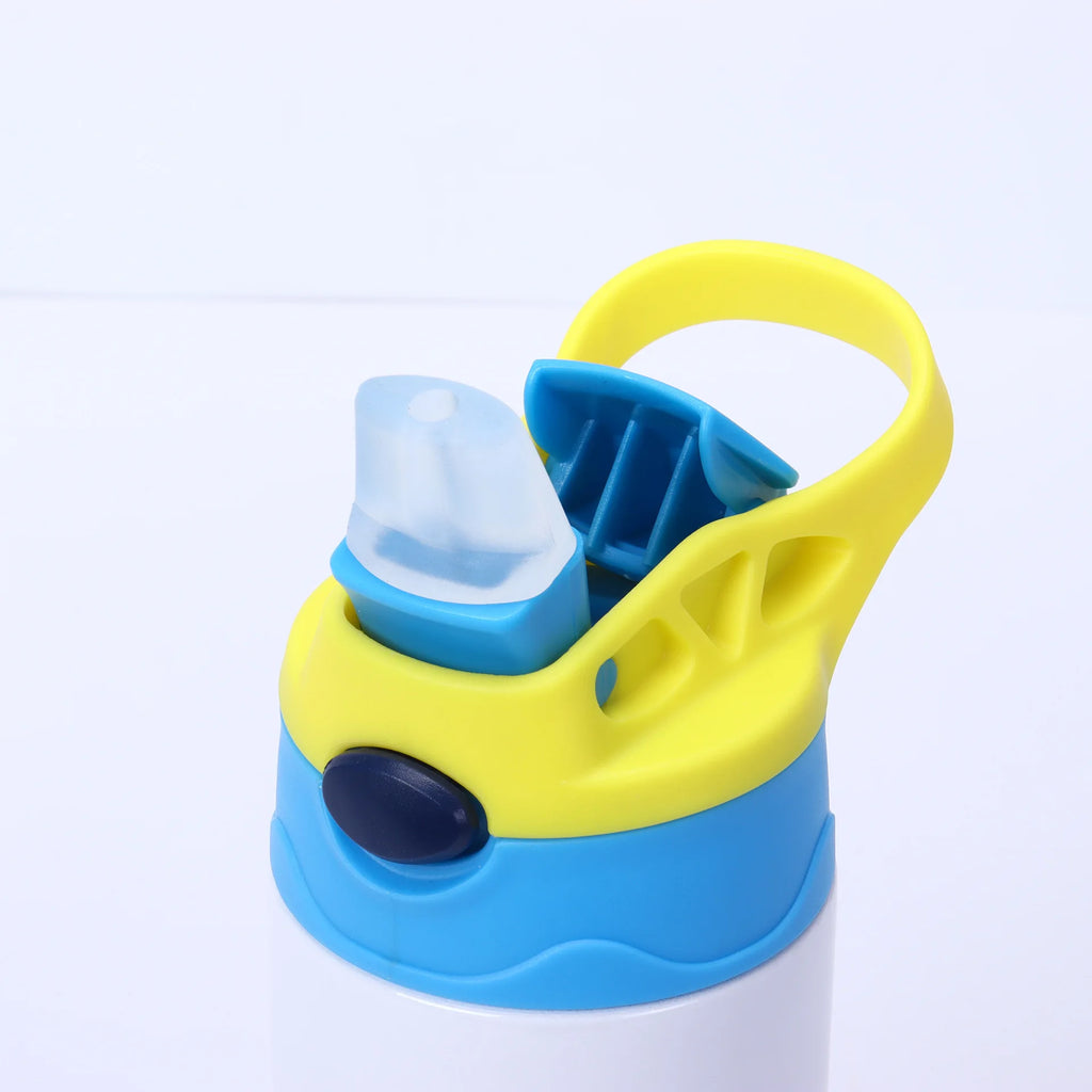 New Sublimation Vacuum Insulated Gift Cup 304 Stainless Steel Straight Portable Car Straw Outdoor Sports Water Cup