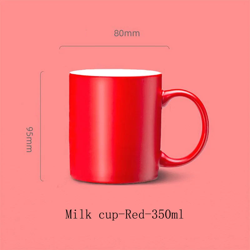 Very cool Ceramic Cups of Different Colors Bone China MUG OEM for drinking water