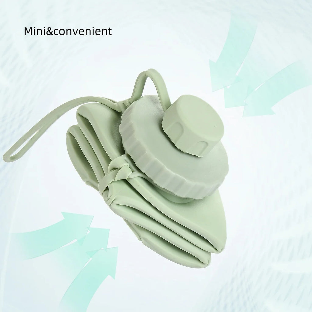 Hot Selling Outdoor Travel Sports Portable Silicone Water Cup High-temperature Resistant Food Grade Telescopic Folding Cup