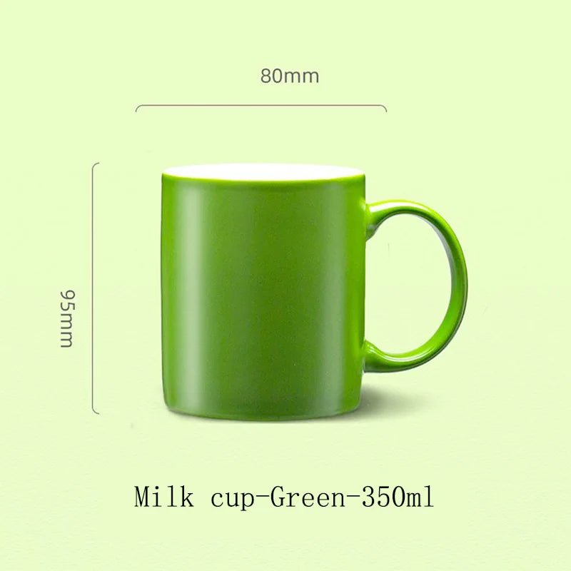 Very cool Ceramic Cups of Different Colors Bone China MUG OEM for drinking water