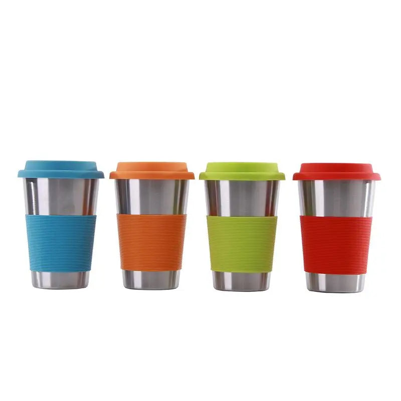 Good Quality ZEAL  500ml Stainless Steel Cold Water Drinking Cup with Lid