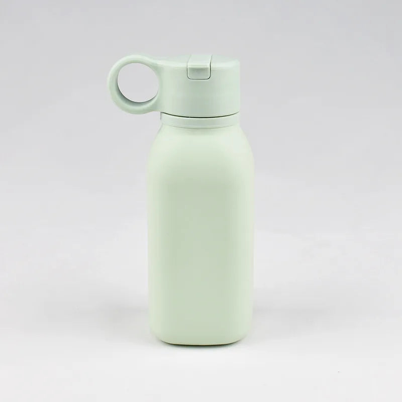 Eversoul Food Grade Non Toxic Drinkware Outdoor Kids Straw Cup Food Grade Silicone Creative Portable Sports Water Bottle