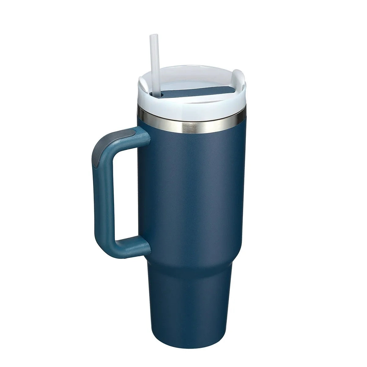 40oz H2.0 Stainless Steel Vacuum Insulated Tumbler with Lid and Straw for Water. Iced Tea or Coffee